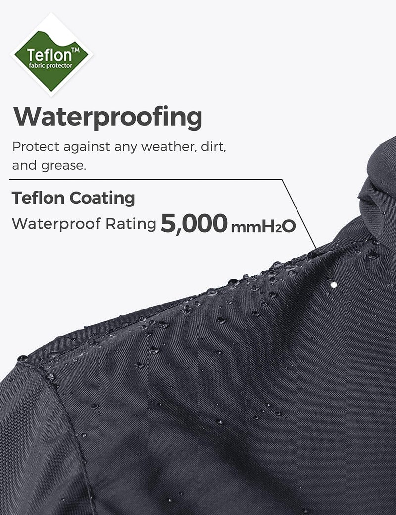 wantdo Women's Mountain Waterproof Snowboarding Jacket Warm Hooded Winter Coat Dark Gray M - Image 5